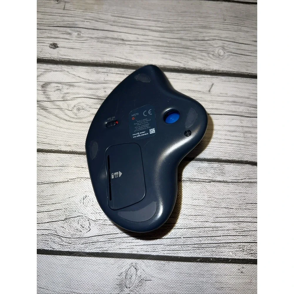 Logitech Logi M570 Wireless Trackball Mouse- NO DONGLE Receiver